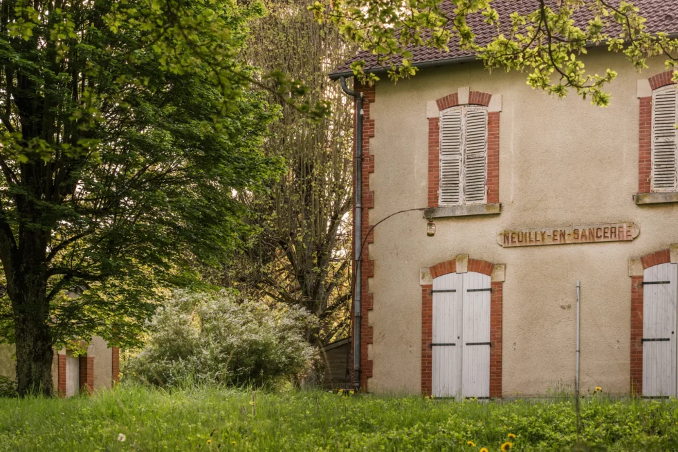 Neuilly-en-Sancerre, l'ancienne gare du Tacot