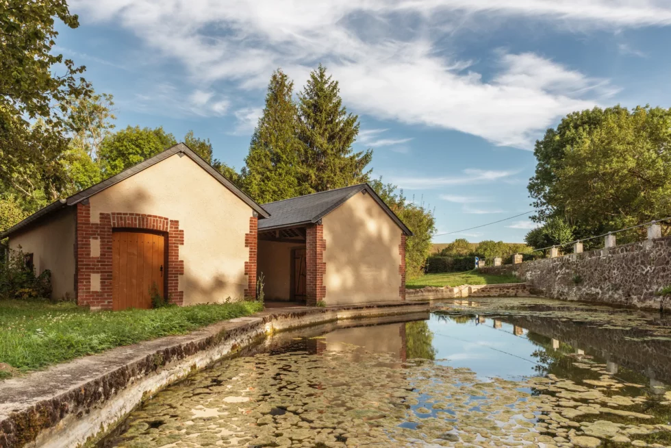 Neuvy-Deux-Clochers, lavoir du Bourg